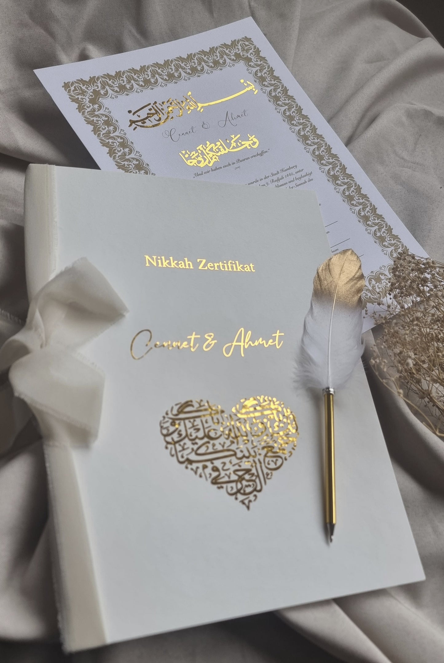 Islamische Eheurkunde Nikah-Zertifikat