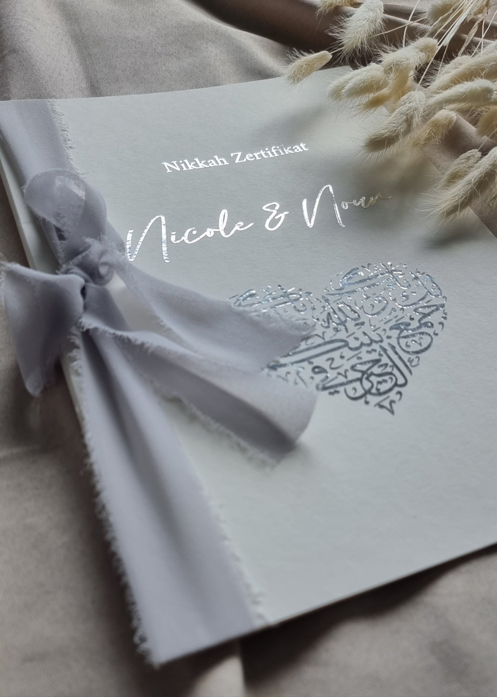 Islamische Eheurkunde Nikah-Zertifikat