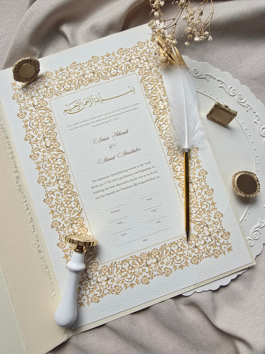 Islamisches Nikah-Zertifikat