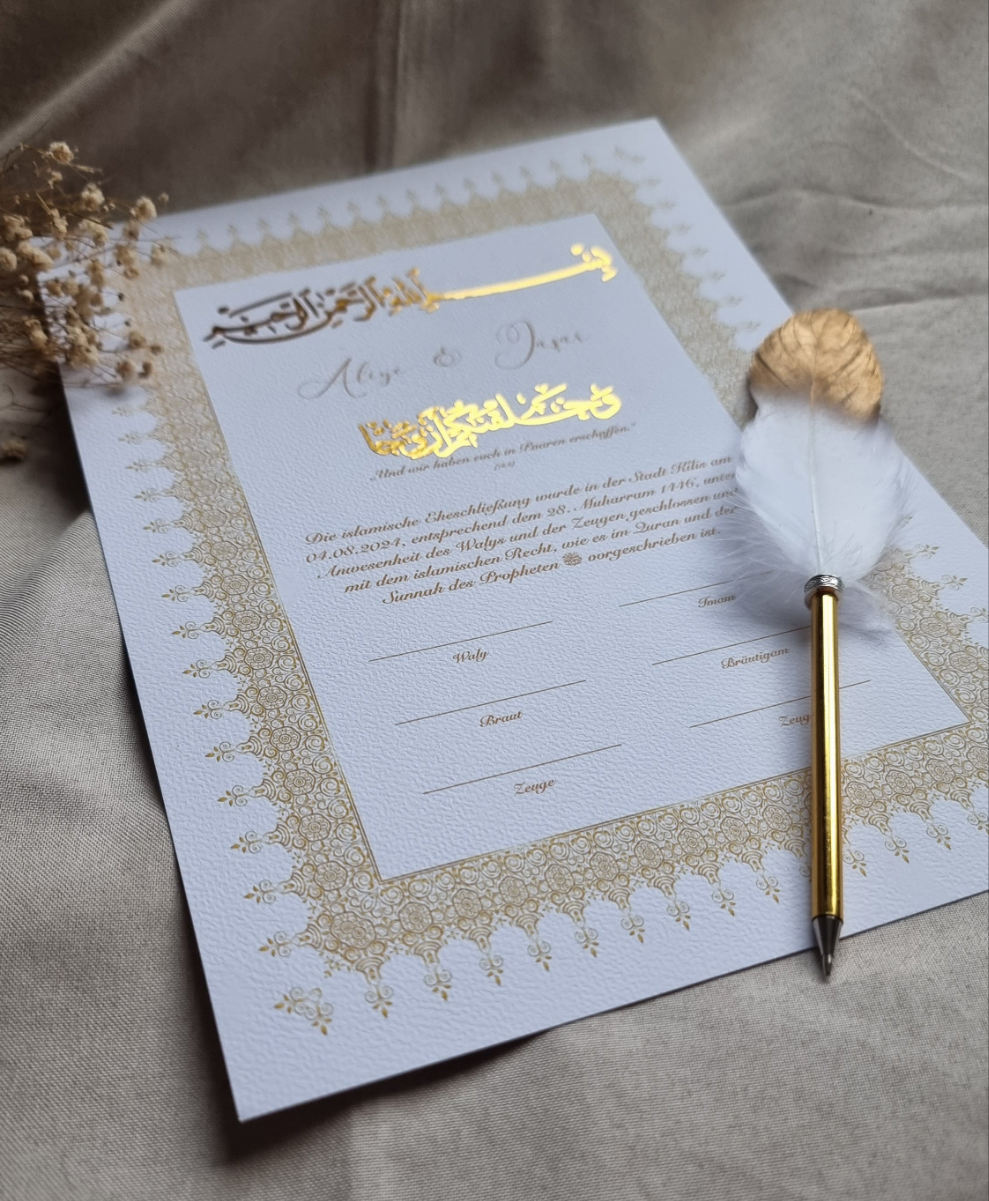Nikah Zertifikat -Afghanistan-