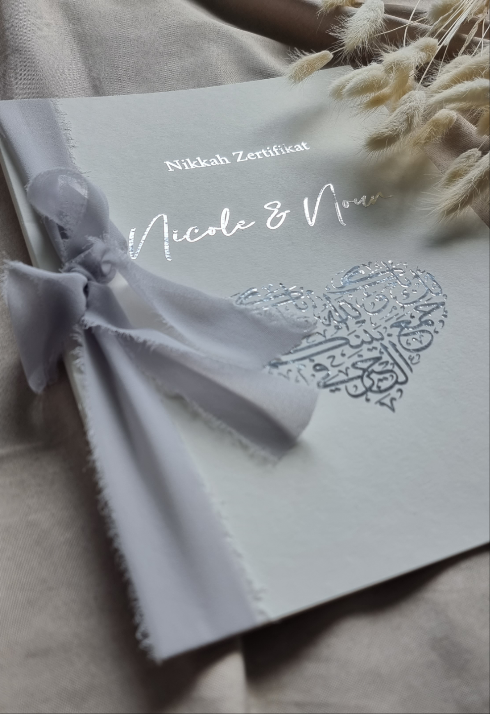 Islamische Eheurkunde Nikah-Zertifikat