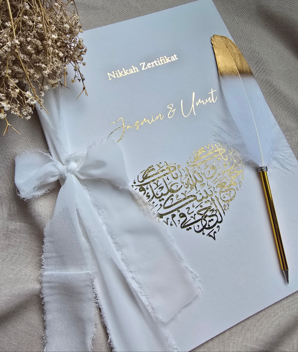 Nikah Zertifikat Golden Hour -Monia-