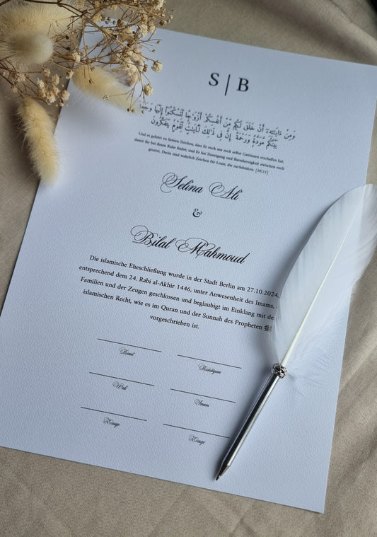 Nikah Zertifikat -Tansania-