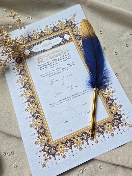 Nikkah Zertifikat -Brunei-
