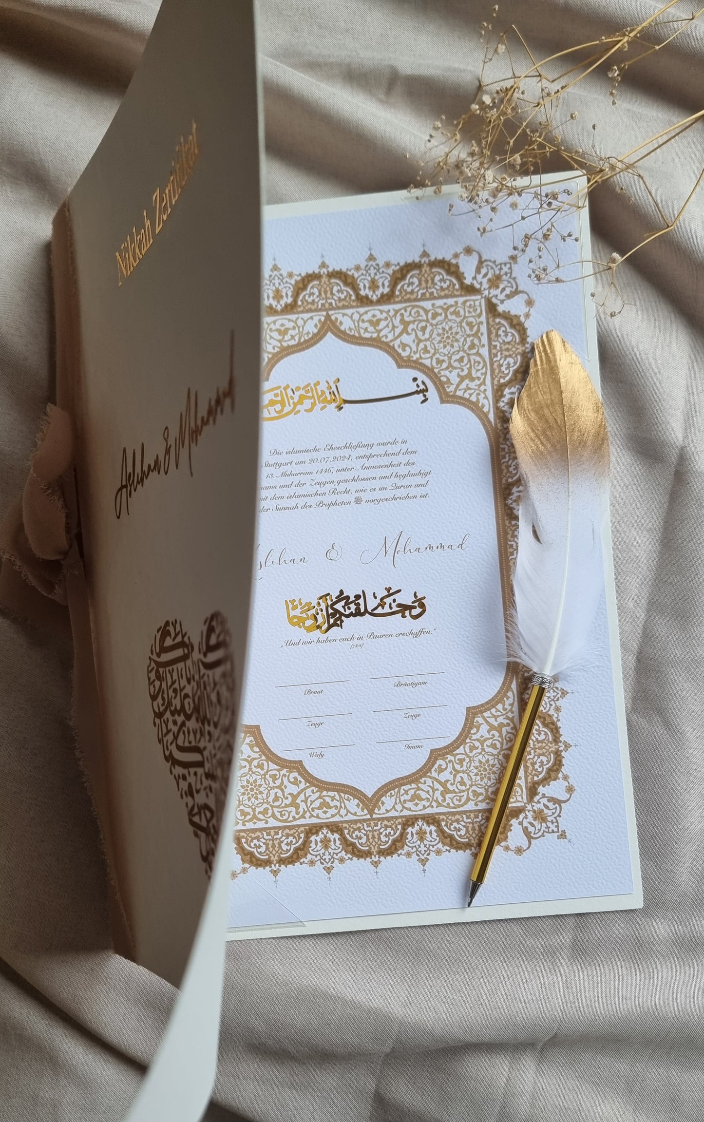 Nikkah Zertifikat - Damaskus -