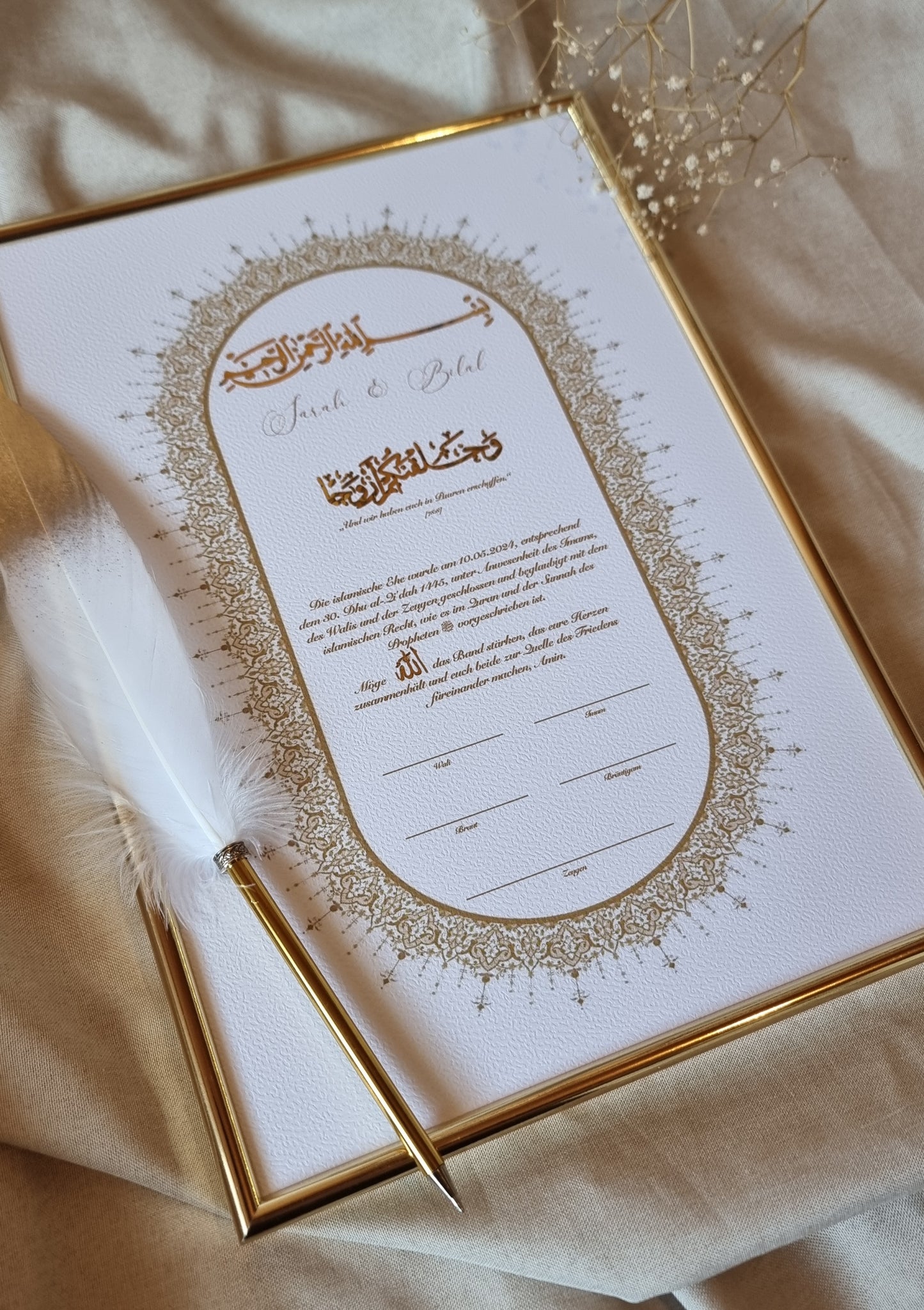 Nikah Zertifikat -Pakistan-