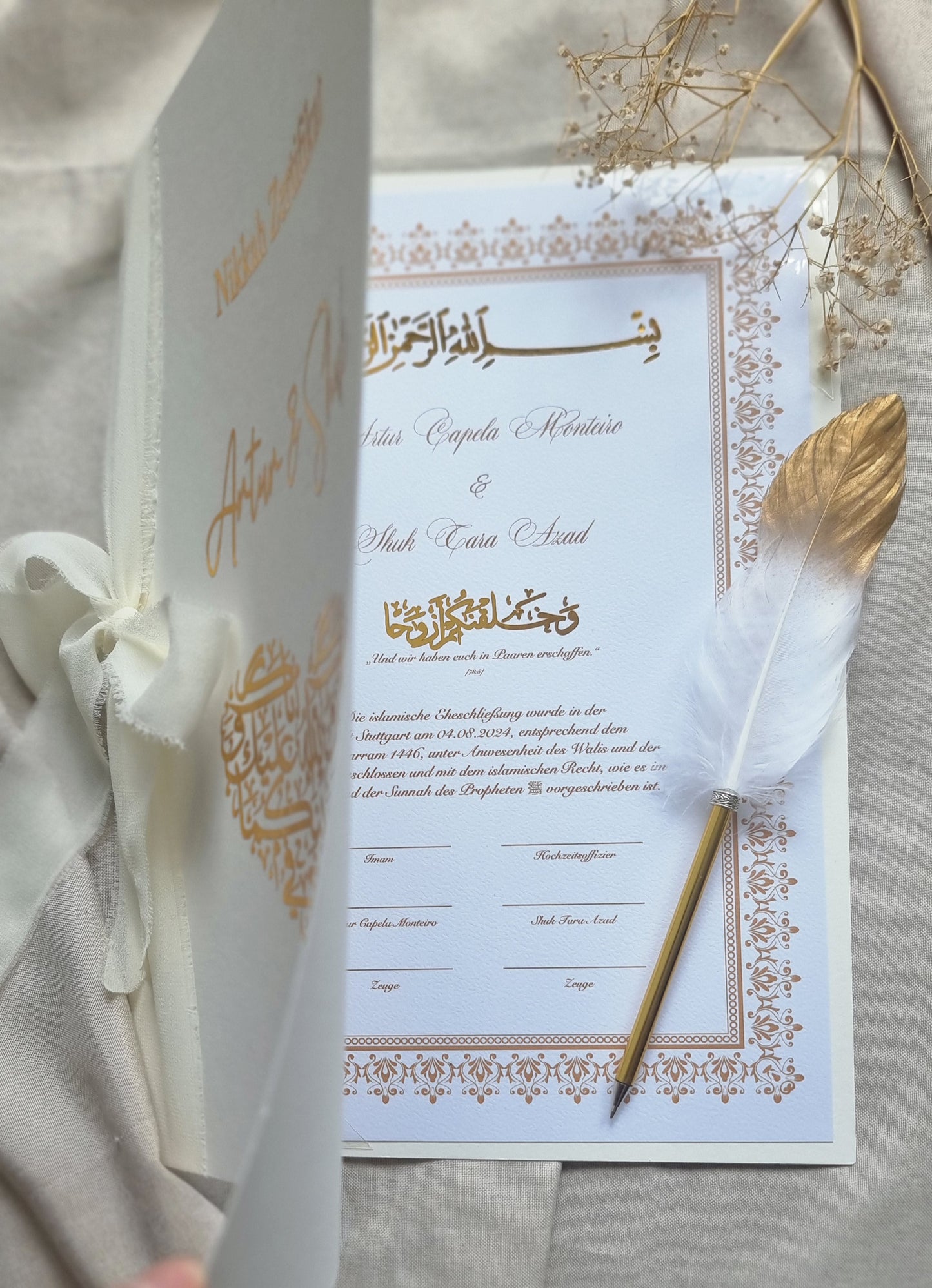 Nikah Zertifikat -Kairo-