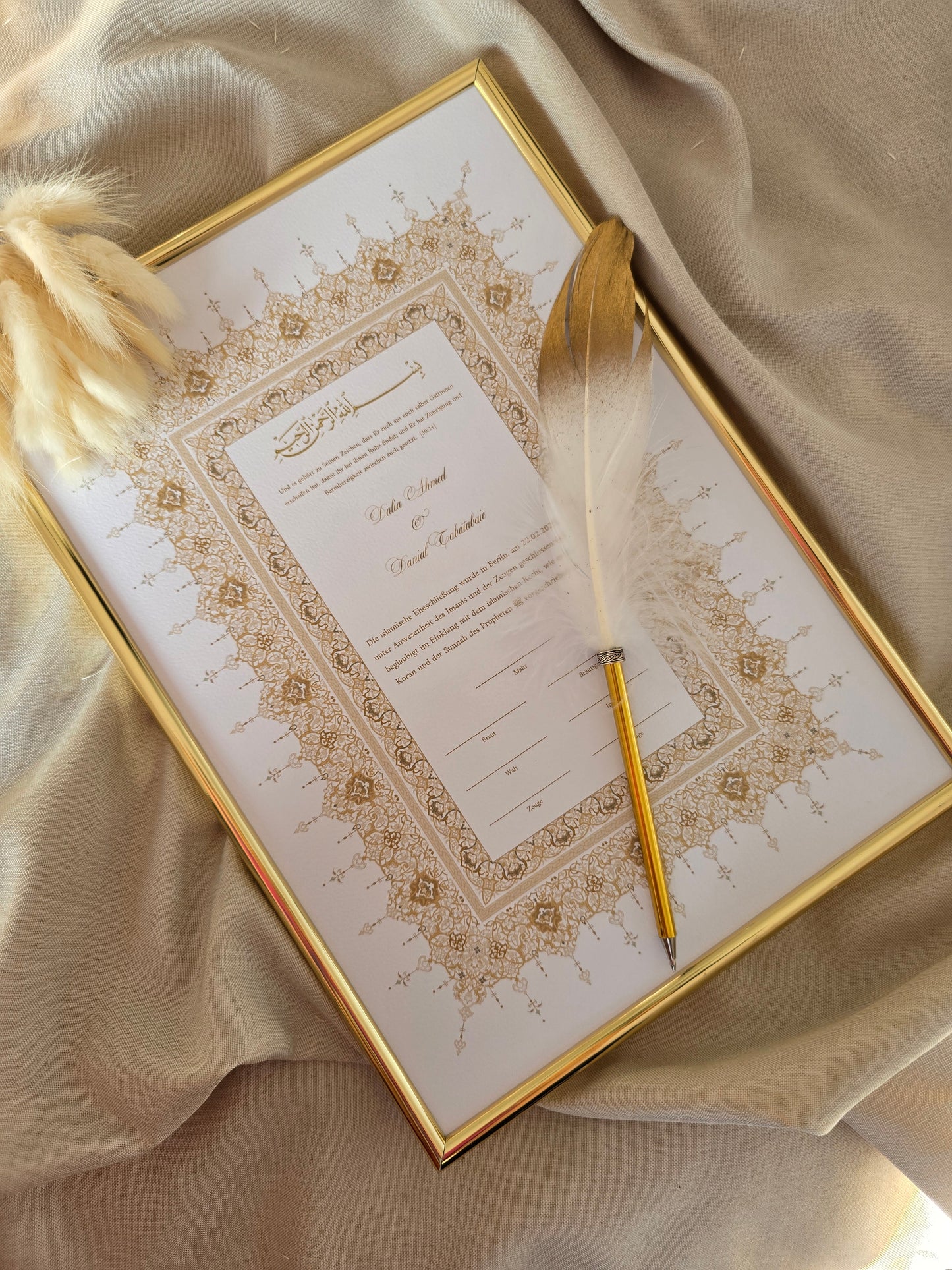 Nikah certificate -Mamia-