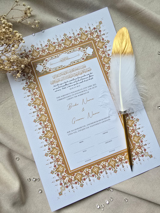 Nikkah Zertifikat -Dhaka-